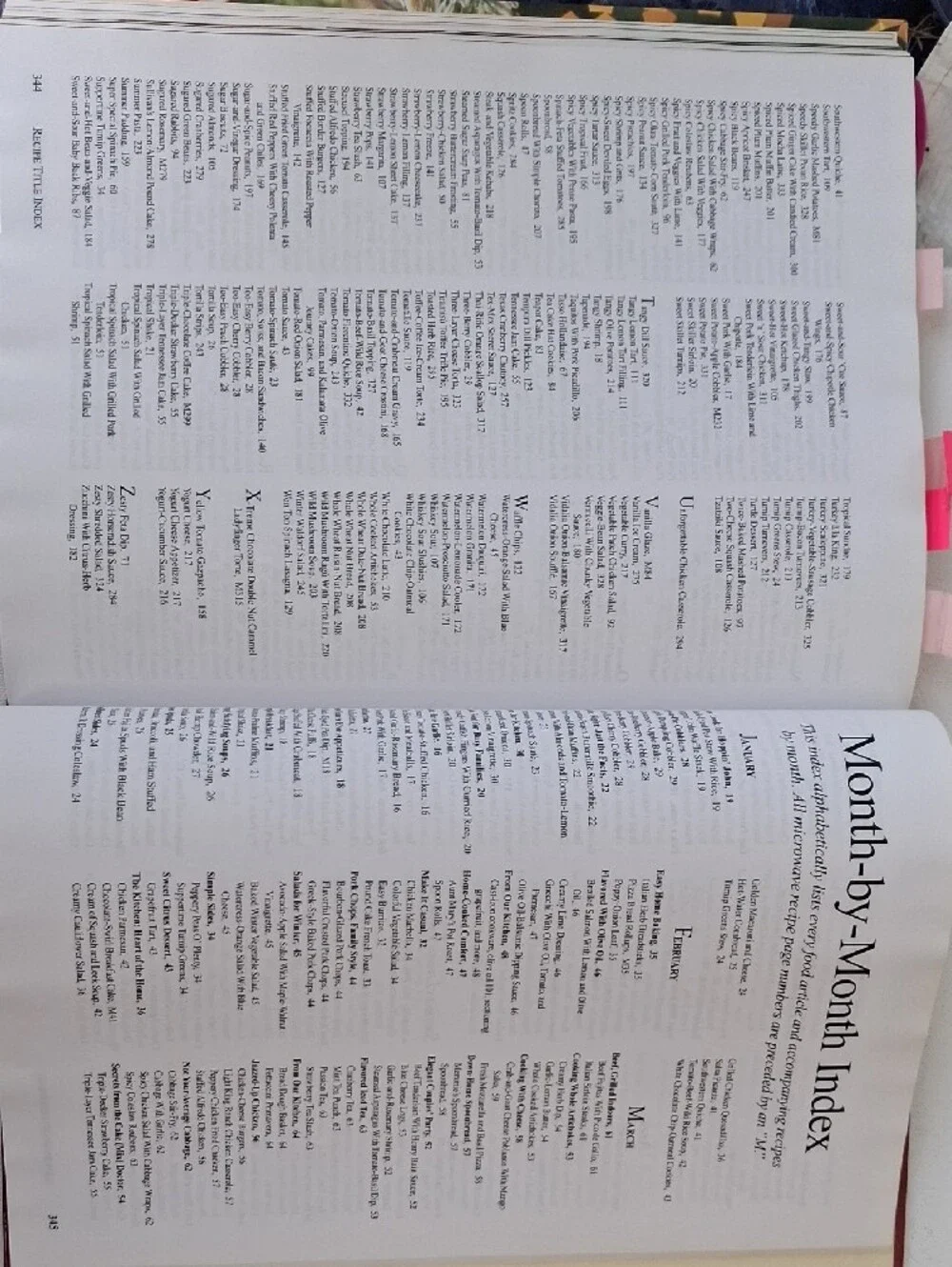 Southern Living 2004 Annual Recipes Cookbook - Yellow & Red Accents
